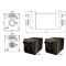 Climatiseur de cave monobloc gainable et encastrable 1100W - Froid, humidification et chauffage - Installation IN/OUT