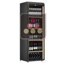 Single temperature freestanding wine cabinet for storage or service - Standing bottles ACI-CMB1500V