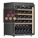 Freestanding single temperature wine cabinet for service - Sliding shelves ACI-CMB1200C