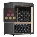 Freestanding single temperature wine cabinet for service - Sliding shelves ACI-CMB1200S