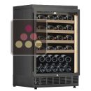 Built-in single temperature wine cabinet for wine storage or service - Sliding shelves ACI-CME1200CE