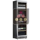 Single temperature built in wine storage and service cabinet - Stainless steel front - Vertical bottles ACI-CFI1500VE