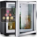 Silent minibar with glass door - can be fitted - 18L - Hinges on the left hand side ACI-DOM343D