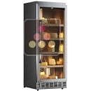 Cheese preservation cabinet built in up to 80Kg - Stainless steel front ACI-CFI1320E