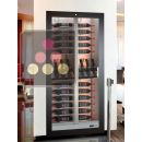 Built-in multi-temperature wine display cabinet - 36cm deep - Mixed shelves ACI-HTBH16003ME