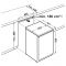 Table-top positif ventilé encastrable sous plan - 130L