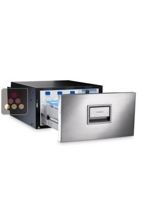 Réfrigérateur-tiroir à compresseur - 30L - DC 12/24V - Façade inox