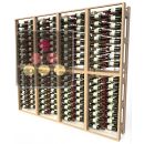 Wooden storage rack for 384 bottles ACI-VIS850