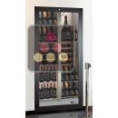 Professional built-in multi-temperature wine display cabinet - Mixed shelves - 36cm deep ACI-TBH16000ME