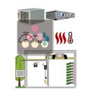 Climatiseur de cave 2900W - Évaporateur gainable - Froid, Chauffage et Humidification ACI-FRX5170