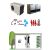 Climatiseur de cave 3440W - Evaporateur gainable vertical - Froid, Chauffage et Humidification
