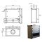 Climatiseur de cave 2370W - Evaporateur gainable vertical - Froid, Chauffage et Humidification