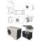 Climatiseur de cave 2750W - Evaporateur pour armoire - Froid et Humidification