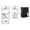 Climatiseur pour armoire à vin - Split System avec technologie boucle à eau glacée - Dessus de porte - liaison 10m - Froid et Humidification