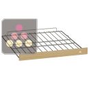 Metal rack with wooden front (60 cm) for GrandCru - GrandCru Sélection - Perfection ranges ACI-LIE497