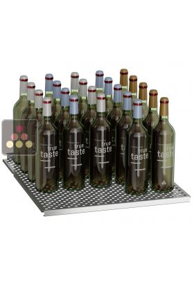 Clayette en tôle perforée pour bouteilles debout (60 cm) pour Gammes GrandCru - GrandCru Sélection