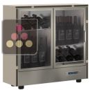 Multi-temperature wine display cabinet - Without cladding - Without shelf ACI-MDH923