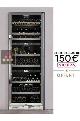 Cave à vin enchassable 3 températures de service ou de conservation