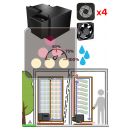 Climatiseur monobloc 2 températures pour armoire à vin de 680 Watts - Froid et humidification - Evacuation Up - 20m3 ACI-FRX2222U