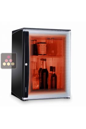 Réfrigérateur Mini-Bar design 40L - Porte orange - Exposition