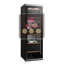 Connected single temperature wine cabinet for service or storage  ACI-CLI332B