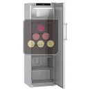 Forced-air commercial refrigerator Inox - 289L ACI-LIP127