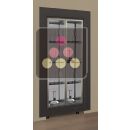 Vitrine non réfrigérée dite 'sec' encastrable pour verrerie ou spiritueux  ACI-PAR17700E