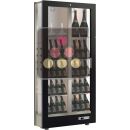Vitrine à vin multi-usages service et conservation - P36cm - 3 côtés vitrés - Sans habillage - Équipement personnalisable ACI-HTCH16001M