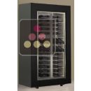 Vitrine à vin multi-températures - Pose libre - Usage pro - Equipement mixte - Cadre droit ACI-PAR17000M