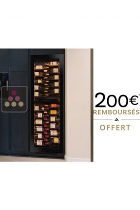 Cave à vin 2 températures de service et/ou de conservation - Enchassable