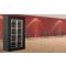 Vitrine à vin traversante 2 faces vitrées multi-températures pour installation centrale - Usage pro - Bouteilles verticales - Cadre droit