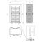 Vitrine à vin traversante 2 faces vitrées multi-températures pour installation centrale - Usage pro - Bouteilles verticales - Cadre droit