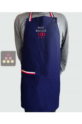 Tablier bleu marine Paul BOCUSE 100 Ans