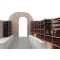 Aménagement de cave structure acier et baguettes bois pour 1346 bouteilles - Fabrication spécifique - Essentiel System