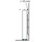 Combiné de 2 vitrines à vin multi-températures - Usage pro - P36cm - 3 côtés vitrés - Equipement mixte - Habillage magnétique interchangeable