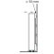 Combiné de 2 vitrines à vin multi-températures - Usage pro - P36cm - 3 côtés vitrés - Equipement mixte - Habillage magnétique interchangeable