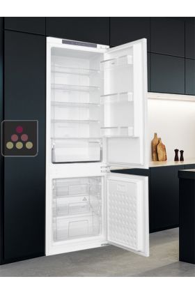 Combiné réfrigérateur et congélateur encastrable à façades habillables et personnalisables - 236L