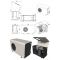 Climatiseur de cave 2750W - Évaporateur gainable - Froid, Chauffage et Humidification