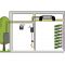 Climatiseur de cave - Évaporateur gainable - 2370W - Froid, Chauffage et Humidification