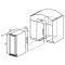 Cave à vin mono-température de service encastrable sous-plan - Porte de 72cm