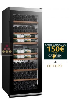 Cave à vin 2 températures de service et de conservation connectée - Equipement mixte
