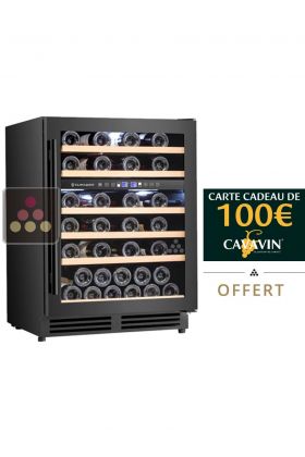 Cave à vin 2 températures de service 