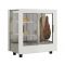 Vitrine réfrigérée de présentation pour charcuteries et fromages - 3 côtés vitrés - Habillage bois
