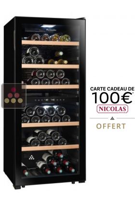 Cave à vin 2 températures de service et/ou de conservation
