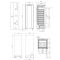 Armoire négative blanche porte pleine - 359L