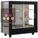 Vitrine réfrigérée de présentation pour fromages - Pro - 3 côtés vitrés - Habillage interchangeable ACI-TCR12201
