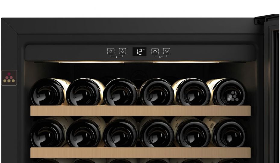 Cave à vin enchassable mono-température de service ou de conservation