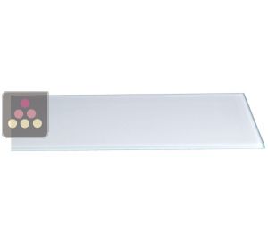 Étagère en verre trempé pour vitrine réfrigérée pour vitrines gastronomies et charcuterie CALICE DESIGN