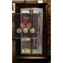 Refrigerated cheese and delicatessen cabinet for storage or service in an island unit ACI-PAR1110IFC