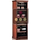 Combined 2 Single temperature wine storage or service cabinets ACI-CAL475V